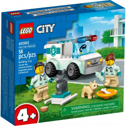 Klocki LEGO 60382 Karetka weterynaryjna CITY
